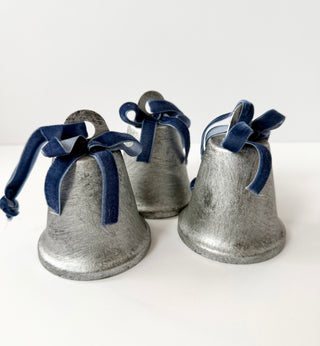 Christmas Hanging Bell Ornaments Set of 3