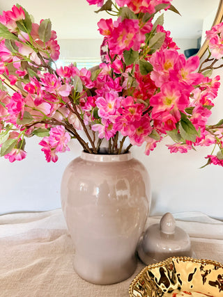 Beautiful Cherry Blossom Branch - Set of 3 For Home Decor 32''