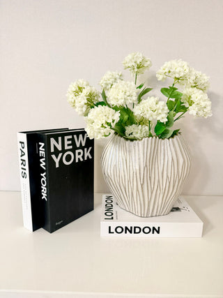 Set of 3 Beautiful Decorative Luxury Hardcover Books - Home Decor - Open For Storage