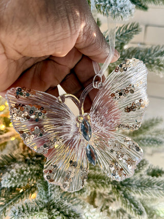 Acrylic Butterfly Ornaments - Holliday Decor