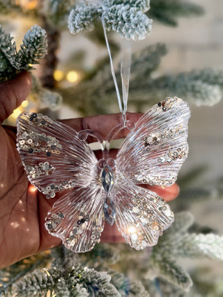 Acrylic Butterfly Ornaments - Holliday Decor