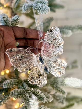 Acrylic Butterfly Ornaments - Holliday Decor