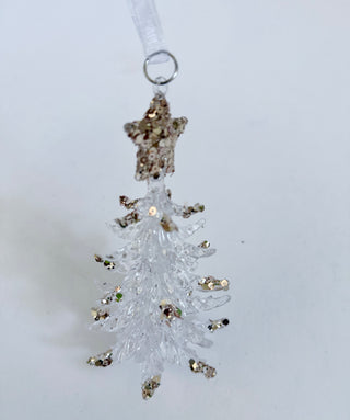 Acrylic Christmas Tree Ornaments - Holiday Decor