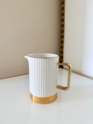 Golden Elegance Coffee Collection — Pieces Sold Separately