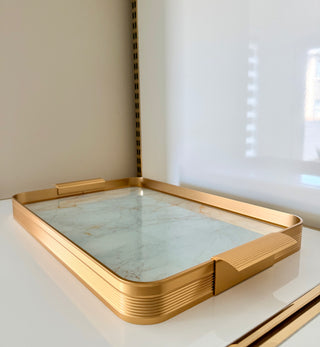Golden Elegance Coffee Collection — Pieces Sold Separately