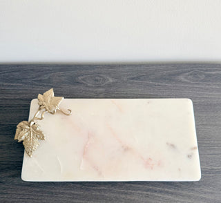 Marble Vine Serving Board Tray