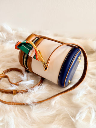 The Luxe Scarf-Wrapped Mini Crossbody Bag