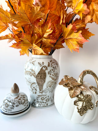 Artificial Maple Leaves Branches Stems Plants