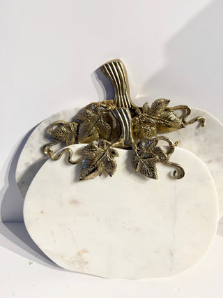 Marble Pumpkin Serving Tray By Designed By The Boss