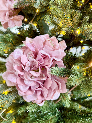 Pink Hydrangea Flower ( Pack Of 3)