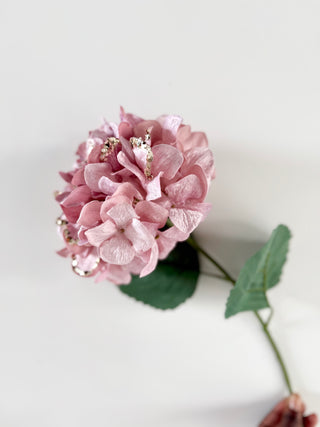 Pink Hydrangea Flower ( Pack Of 3)