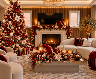 Royal Velvet Swan Holiday Décor
