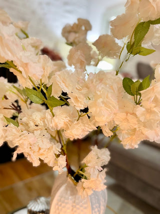 Artificial Silk Cherry Blossoms 40" (Pack of 3 Stems) High Quality Silk - DesignedBy The Boss