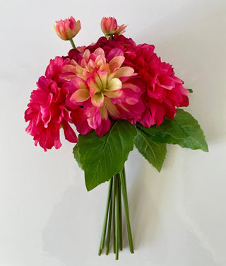 Artificial Silk Flower Bouquet 9 Heads - DesignedBy The Boss