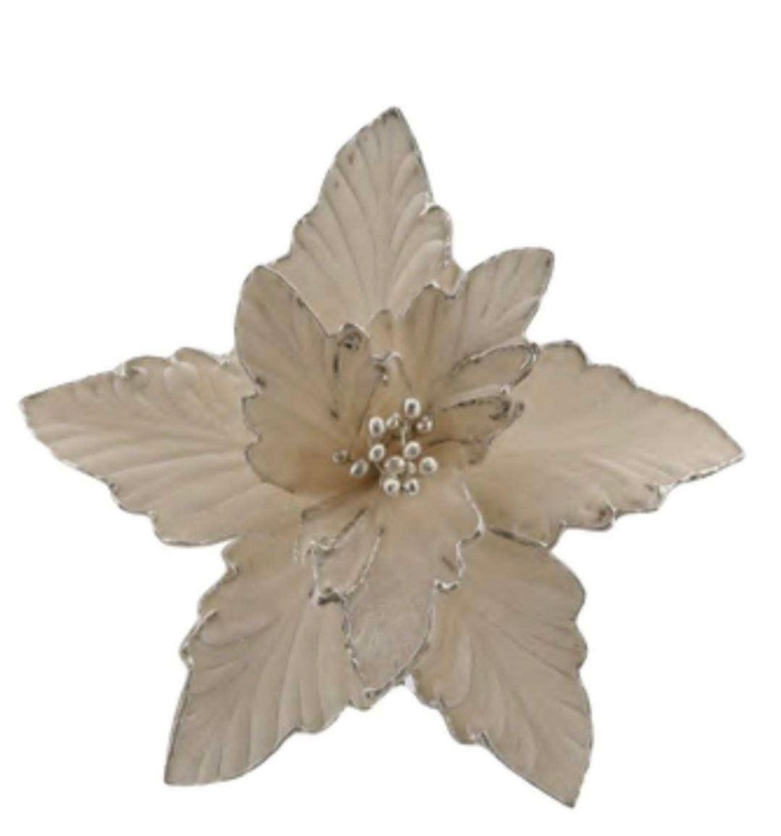 Red Poinsettia Beaded Ornament Kit – Mary Maxim