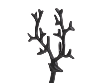 Black Aluminum Sculpted Reindeer - Christmas Ornaments - DesignedBy The Boss
