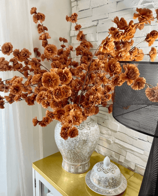 Cherry Blossom Stem ( Pack Of 3 Stems), High Quality Silk Artificial Flower By DesignedBy The Boss - Fall - DesignedBy The Boss