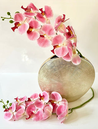 Cream White Or Pink Fake Blooming Phalaenopsis Orchid (4 Pcs) - DesignedBy The Boss