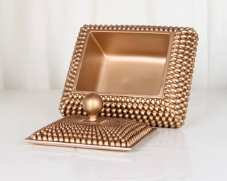 Decorative Studded Box with Gold Detail Only At DesignedBy The Boss - Unique Design - DesignedBy The Boss