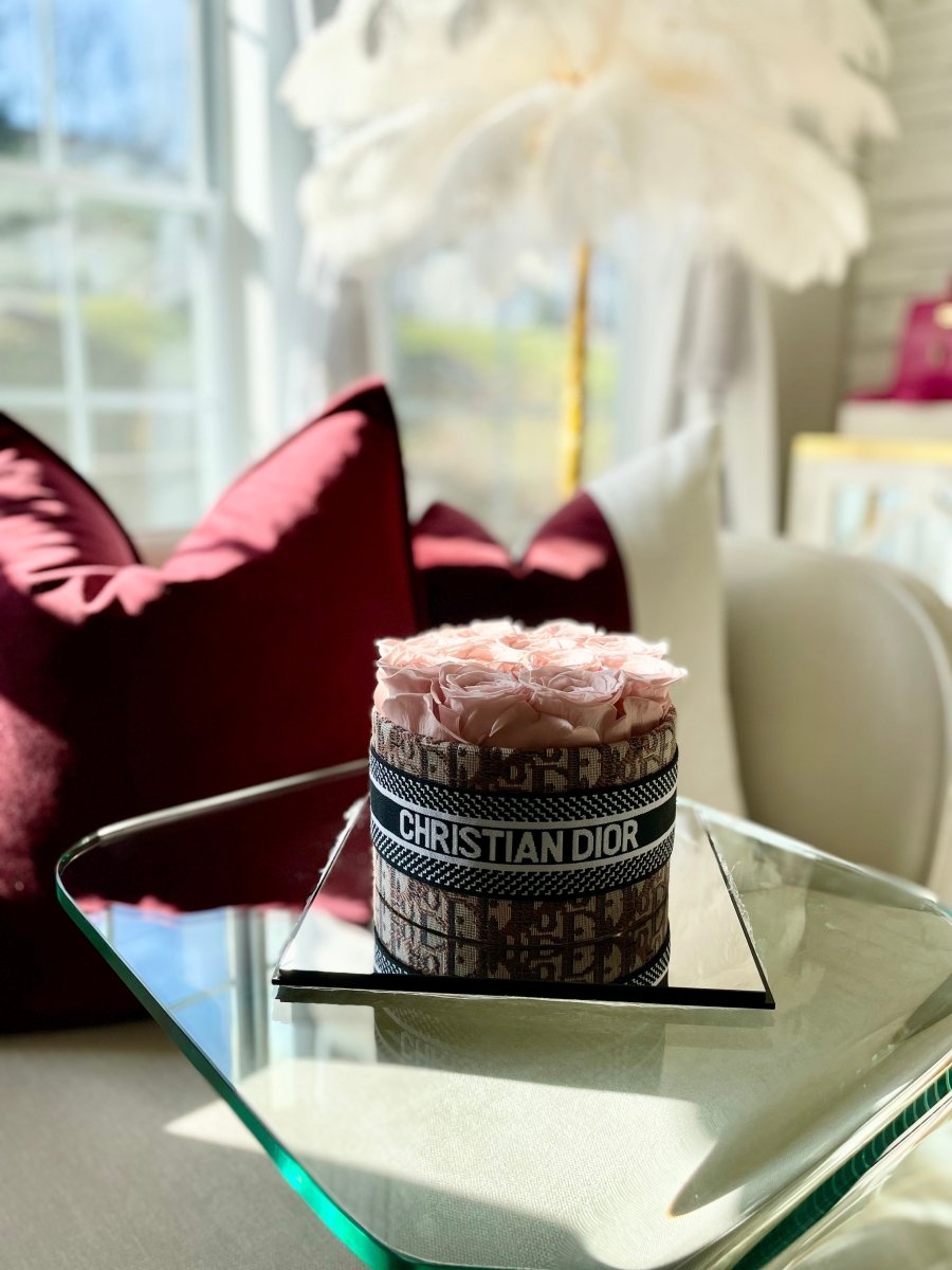 Dior Box With Preserved Roses – DesignedBy The Boss