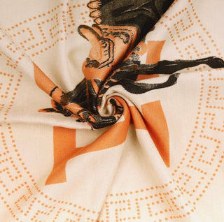 Equestrian Elegance Reversible Wrap Scarf - DesignedBy The Boss