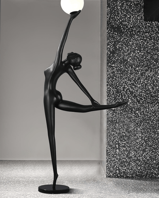 Floor Lamp Inspired by Graceful Dancer - Statue Floor Lamp - DesignedBy The Boss