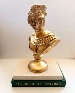 Gold Hand - Painted Decorative Object - Elegant Accent For Home Decor, Living Room, Office Space, Artful Design - DesignedBy The Boss