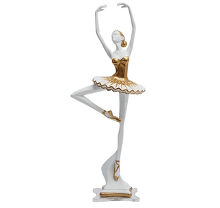 Golden Grace Ballerina Sculptures - DesignedBy The Boss
