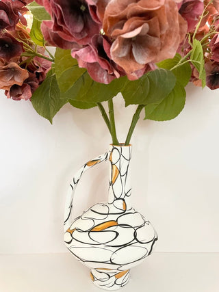 HandCrafted Luxury Texture Ceramic Vase - Modern Flower Vase By DesignedBy The Boss - DesignedBy The Boss