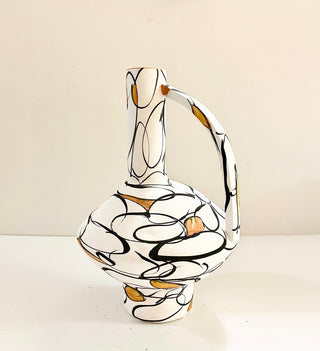 HandCrafted Luxury Texture Ceramic Vase - Modern Flower Vase By DesignedBy The Boss - DesignedBy The Boss