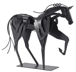 Handmade Metal Horse Sculpture - Unique Decor @DesignedBy The Boss - DesignedBy The Boss
