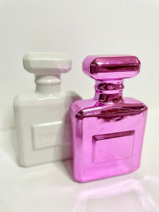 Large Ceramic Parfum Bottle (Written in French) - DesignedBy The Boss