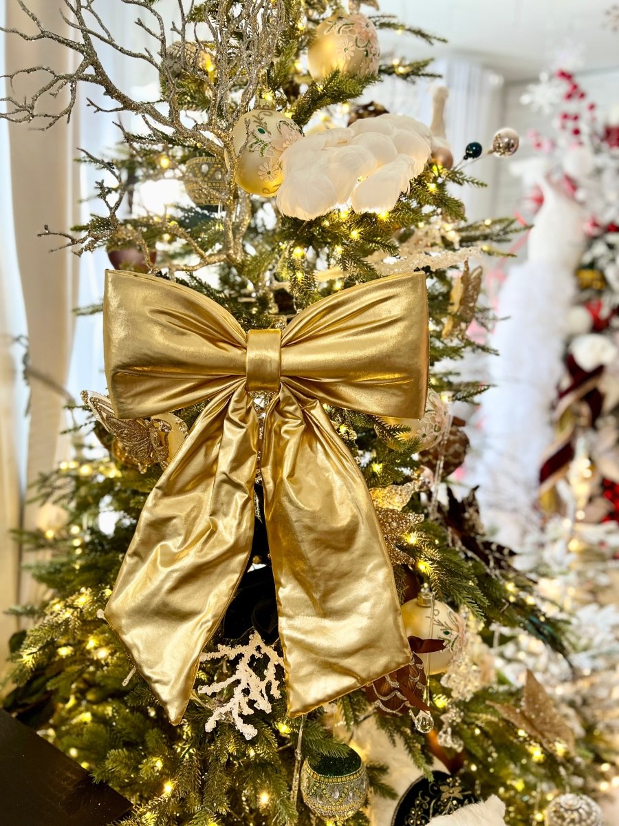 Spring Bow Tree Gold Bows For Tree