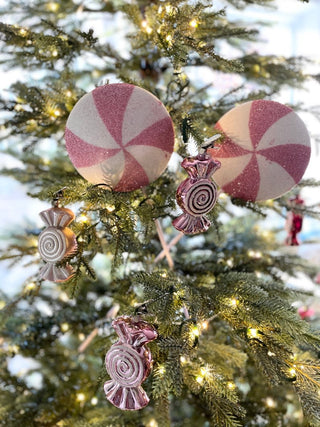 Large Peppermint Lollipop Stem Christmas Tree Pick - DesignedBy The Boss