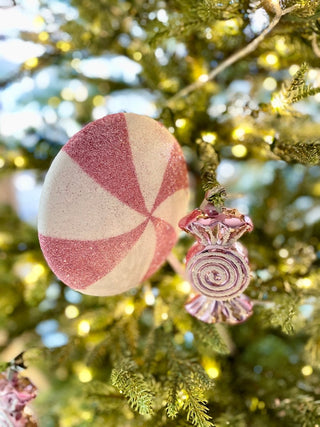 Large Peppermint Lollipop Stem Christmas Tree Pick - DesignedBy The Boss