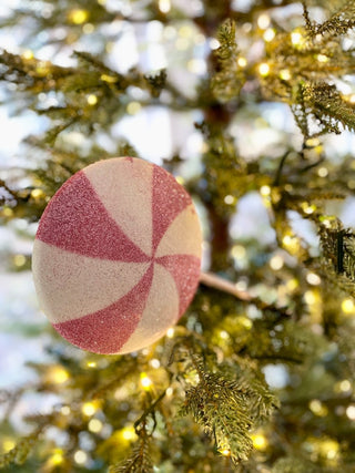 Large Peppermint Lollipop Stem Christmas Tree Pick - DesignedBy The Boss