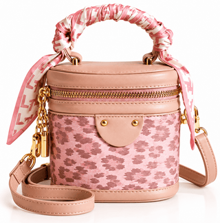 Leopard Chic Crossbody Bag – Blush Pink - DesignedBy The Boss
