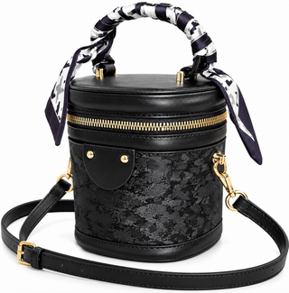 Midnight Elegance Mini Bucket Bag – Black - DesignedBy The Boss