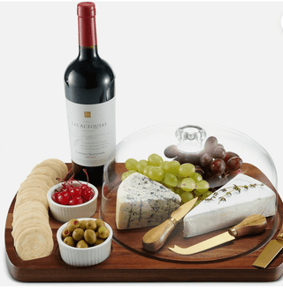 Natural Wood Cheese Server Set - 7pc - DesignedBy The Boss