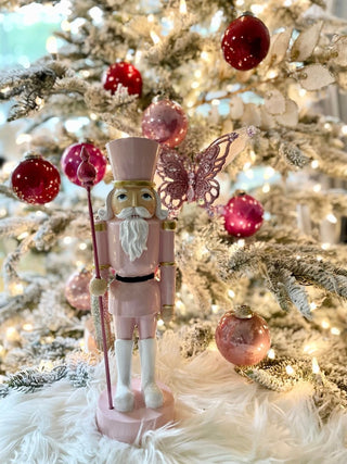 Pink Nutcracker - Holliday Decor - DesignedBy The Boss