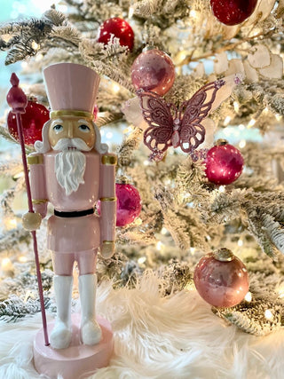 Pink Nutcracker - Holliday Decor - DesignedBy The Boss