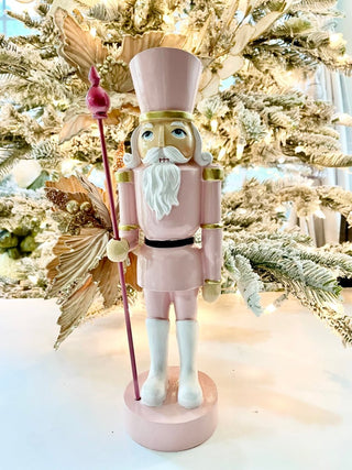 Pink Nutcracker - Holliday Decor - DesignedBy The Boss