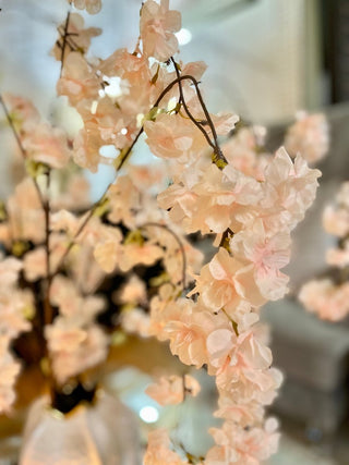 Pink Silk Hanging Cherry Blossom Spray - DesignedBy The Boss