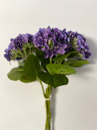 Real Touch Silk Hydrangea Bouquet - 24"H - DesignedBy The Boss