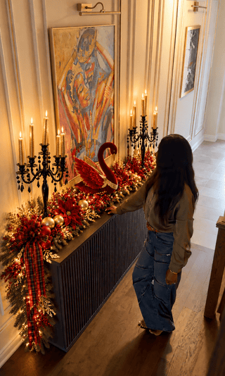 Royal Velvet Swan Holiday Décor - DesignedBy The Boss
