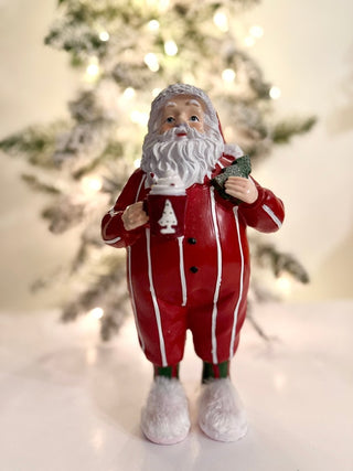 Santa Midnight Snack - Santa Claus Drinking Hot Cocoa & Cookies - DesignedBy The Boss