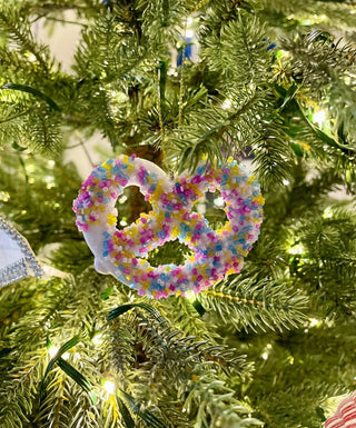 Sprinkles Pretzel Ornaments - Holiday Decor - DesignedBy The Boss