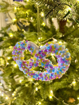 Sprinkles Pretzel Ornaments - Holiday Decor - DesignedBy The Boss