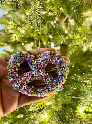 Sprinkles Pretzel Ornaments - Holiday Decor - DesignedBy The Boss