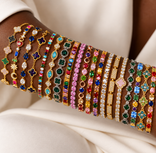 The Luxe Bracelet Collection – Color, Sparkle & Elegance - DesignedBy The Boss